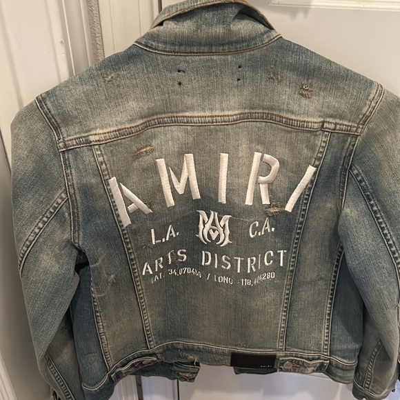 Amiri Authentic Denim Jacket NWT - Picture 2 of 10
